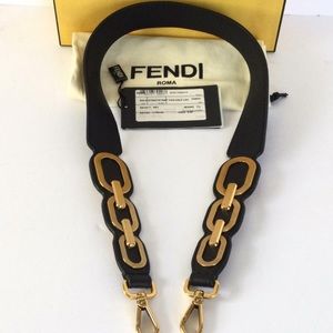 Fendi Leather Bag Strap